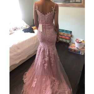 Blush Pink Prom Dress